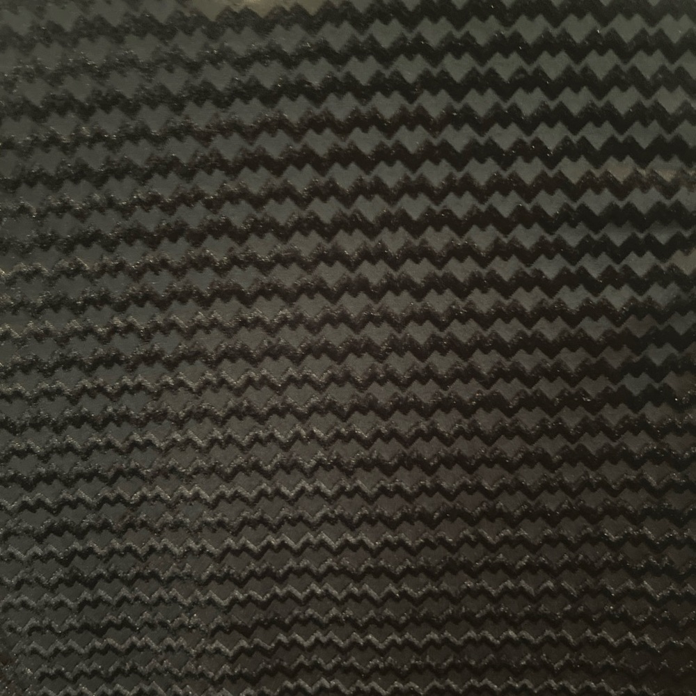 Chic Black and Gray Chevron Fabric